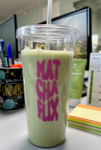 Customer photo review of Vaso Oficial de Matchaflix