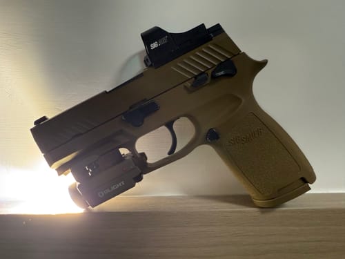 Customer photo review of Olight Baldr S Tactical Light & Green Laser