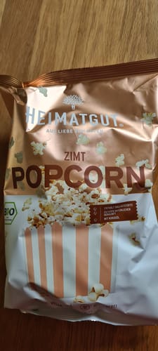 Customer photo review of Bio Popcorn Zimt