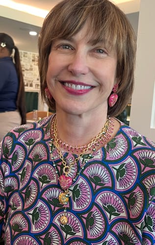 Customer photo review of Galia Necklace