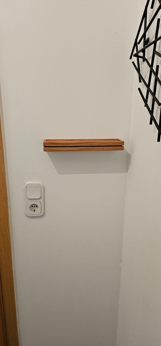 Customer photo review of Schlüsselbrett TALEA aus Holz