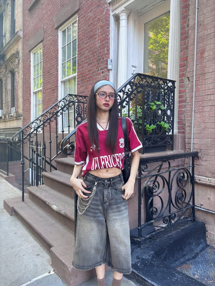 Customer photo review of Aelfric Eden Vintage Washed Longline Jorts