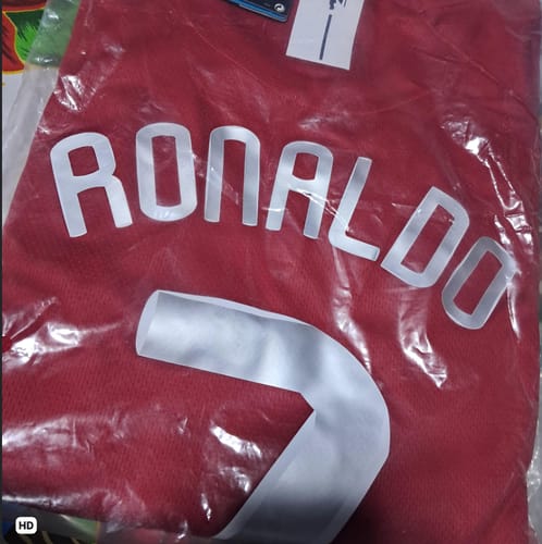 Customer photo review of Ronaldo 2008 - Manga Larga