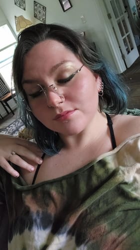 Customer photo review of Olivia Eyeglasses