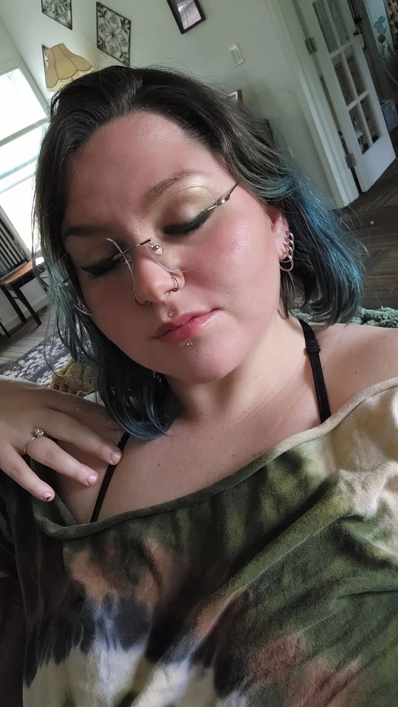 Customer photo review of Olivia Eyeglasses