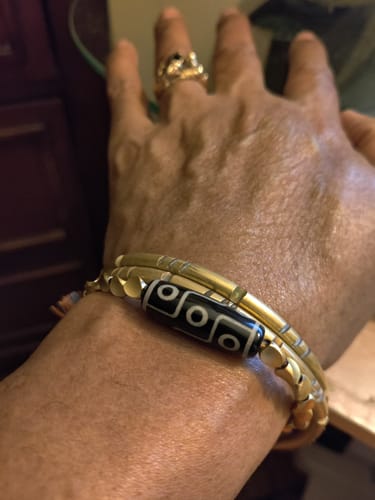 Customer photo review of Tibetan Bracelet of Protection