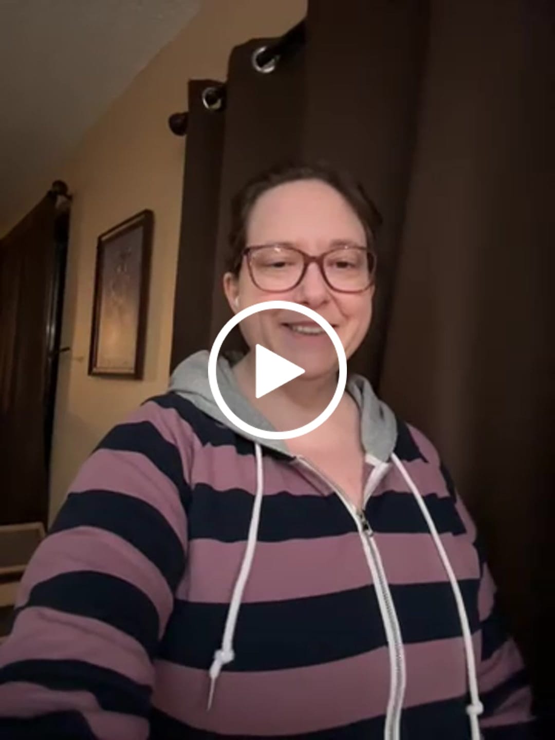 Customer video review of Toula Purple Full zip