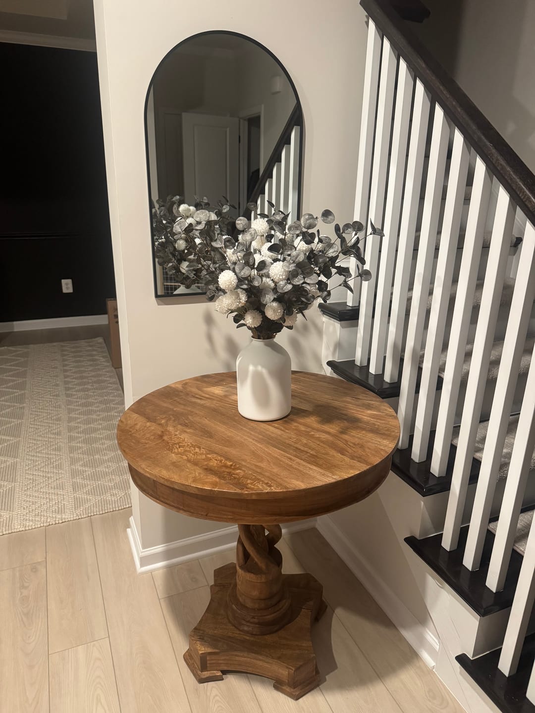 Customer photo review of Arlo Vase - Matt Black