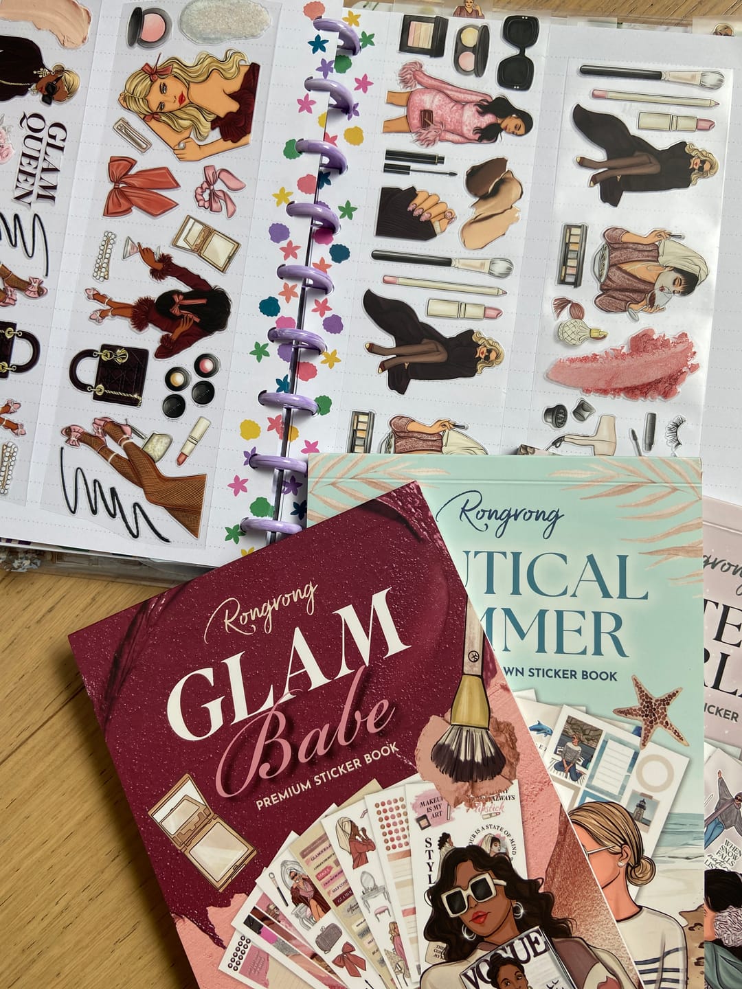 Customer photo review of Goal For It Sticker Book