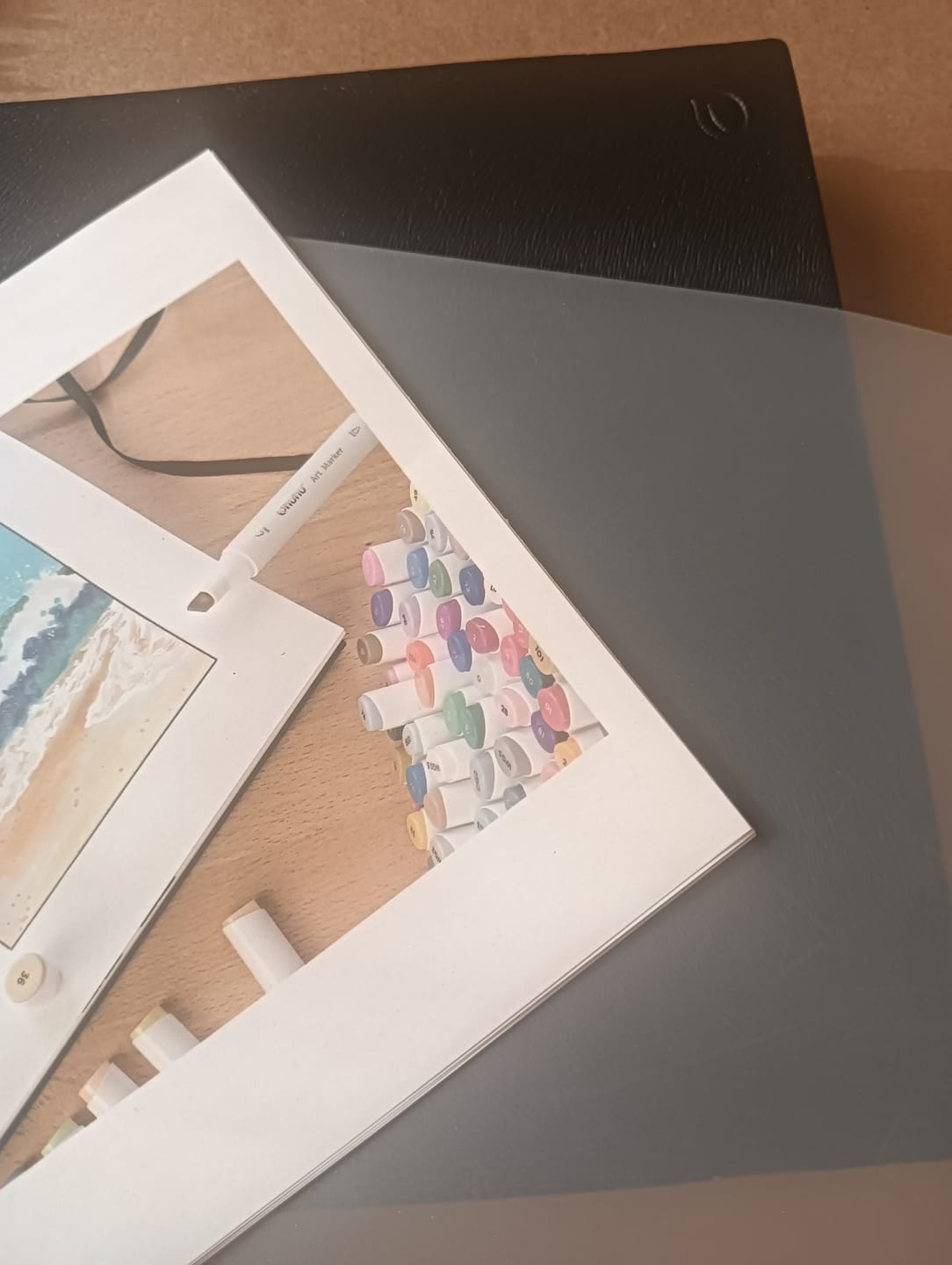 Customer photo review of Ohuhu Marker Pad - Libreta para Marcadores 200 g/m2