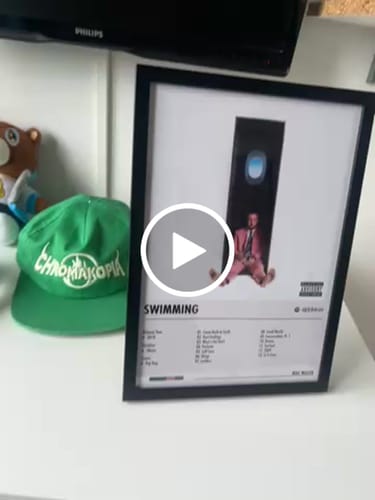 Customer video review of Mac Miller - Swimming | Album Cover Poster
