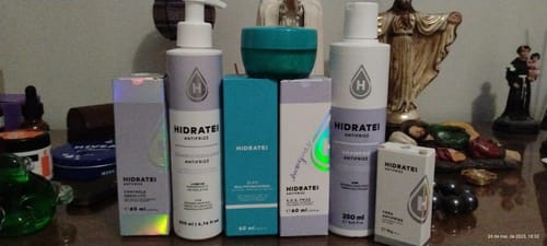 Customer photo review of Kit Antifrizz ( Ganhe Cera Antifrizz)