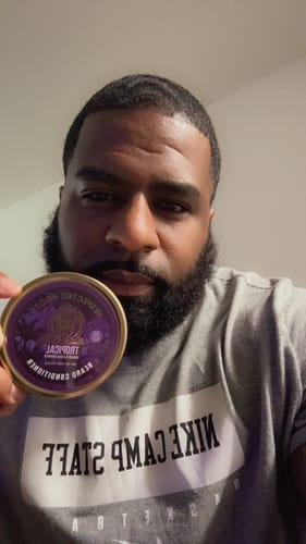 Customer photo review of Beard Conditioner - Tropical Scent