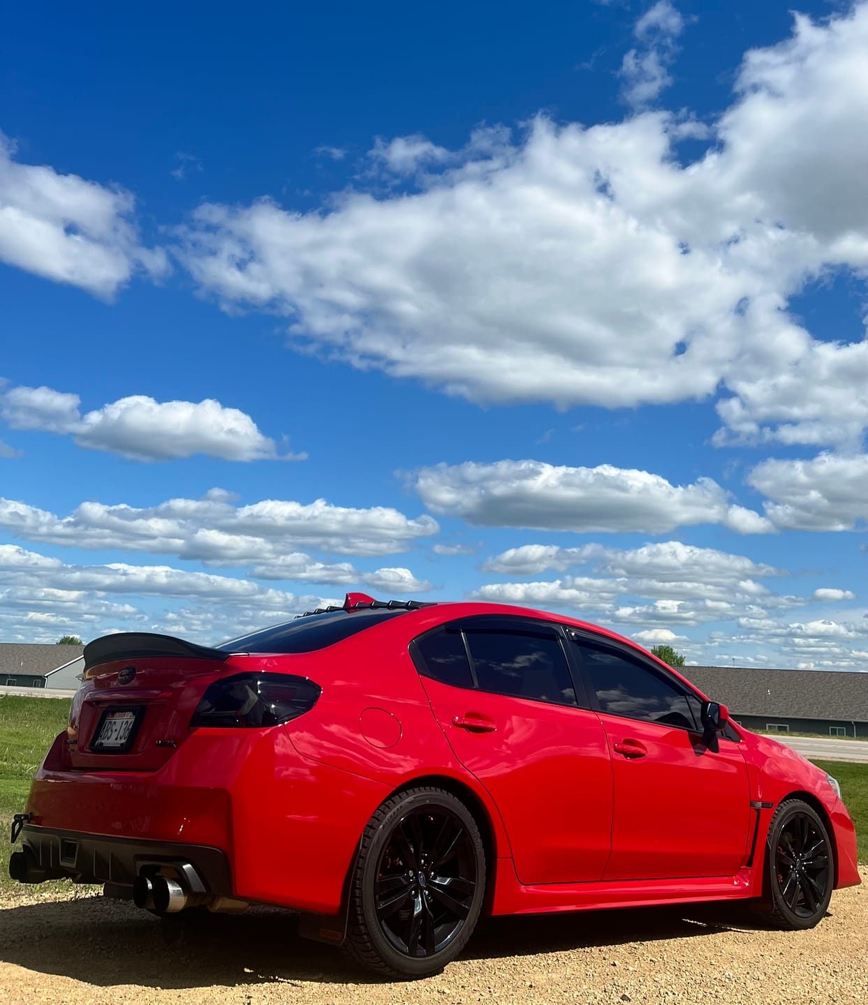 Customer photo review of 2015-21 Subaru WRX STi High-Kick Duckbill Rear Spoiler