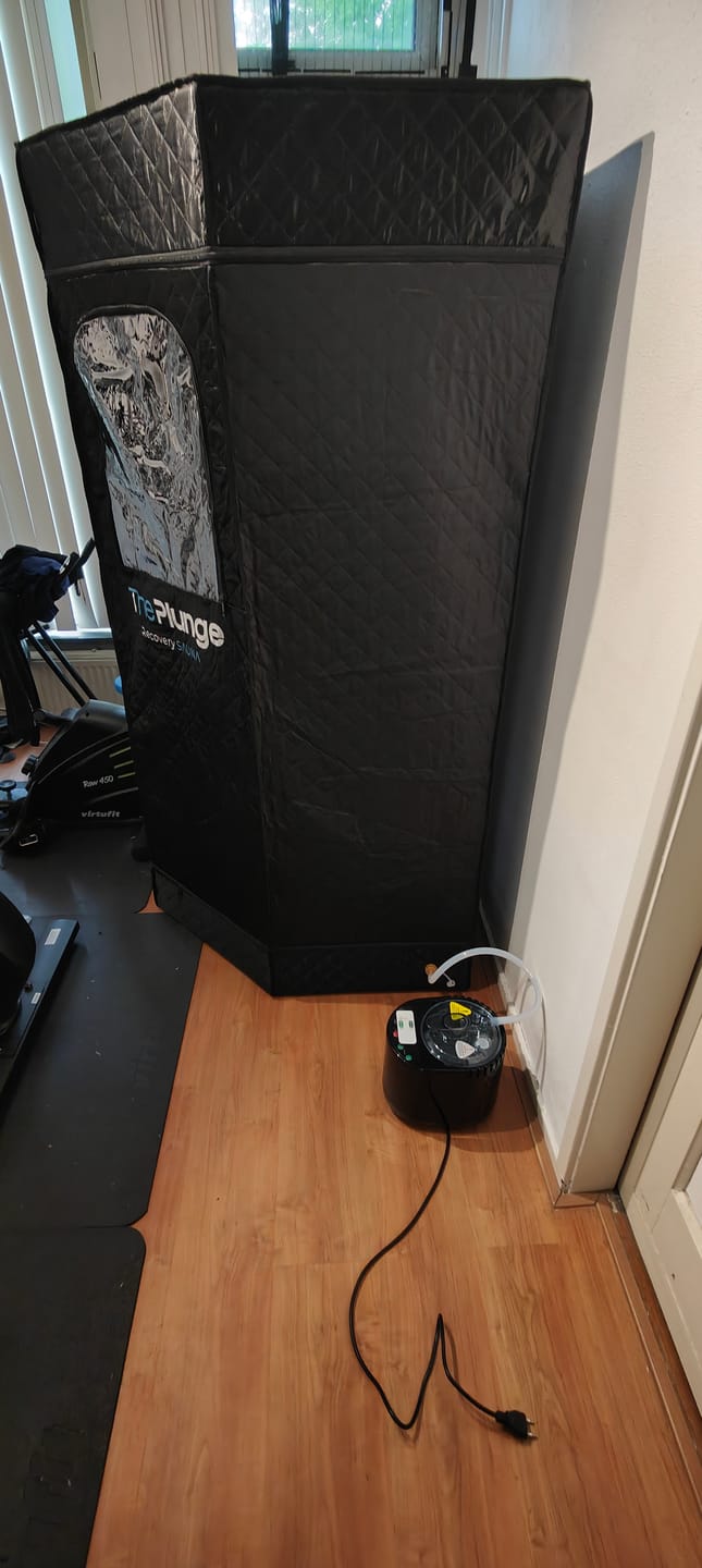 Customer photo review of RECOVERY SAUNA (NEW)