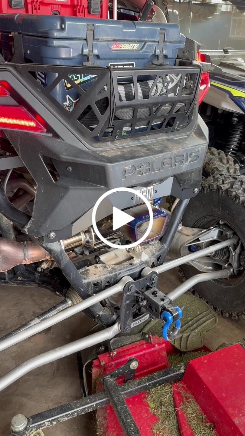 Customer video review of RPM RZR Pro R Rear Fascia Delete Trim Shield / Muffler Cover