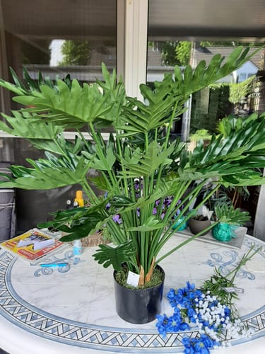 Customer photo review of Philodendron Kunstplant 75cm