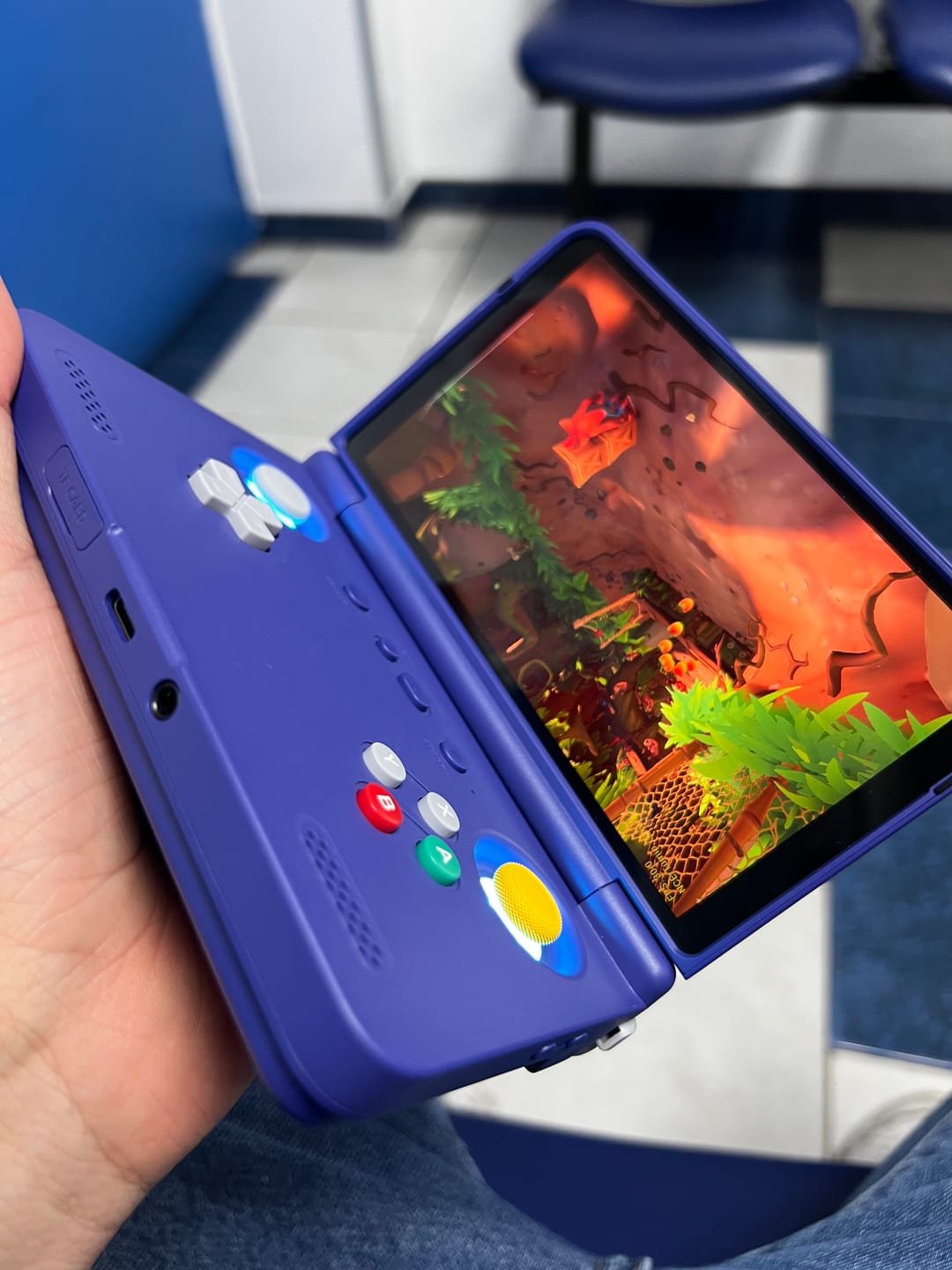 Customer photo review of Consola Retro Retroid Pocket Flip 2