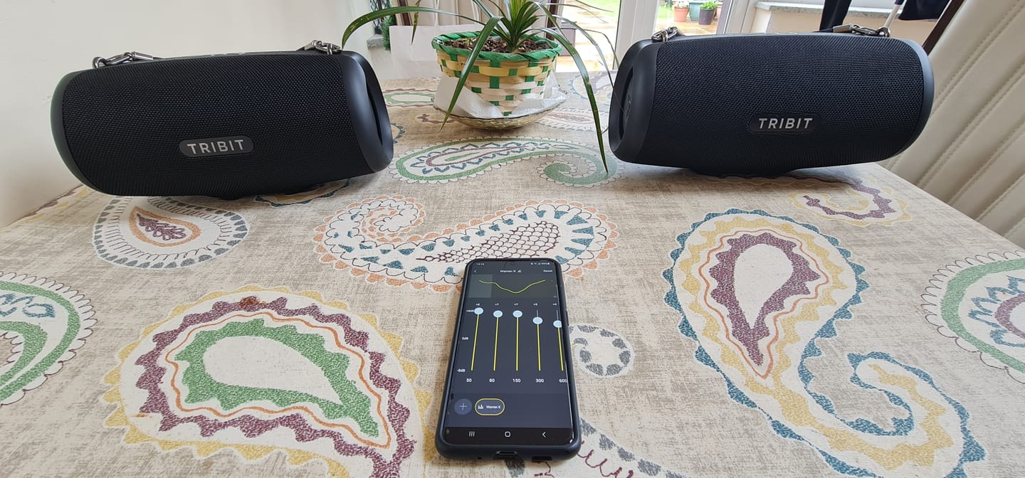 Customer photo review of TRIBIT StormBox Lava Portable Bluetooth Speaker