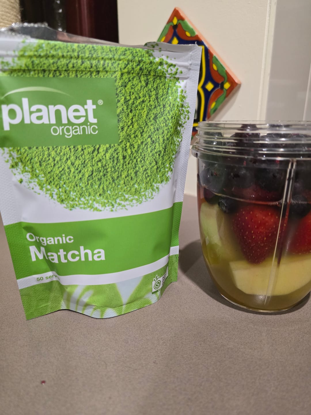 Customer photo review of Matcha Green Tea Powder 100g - Certified Organic