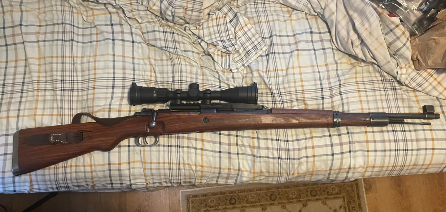 Customer photo review of Ultra Low-profile Mauser K98k NDT Scope Mount Gen 3 picatinny rail