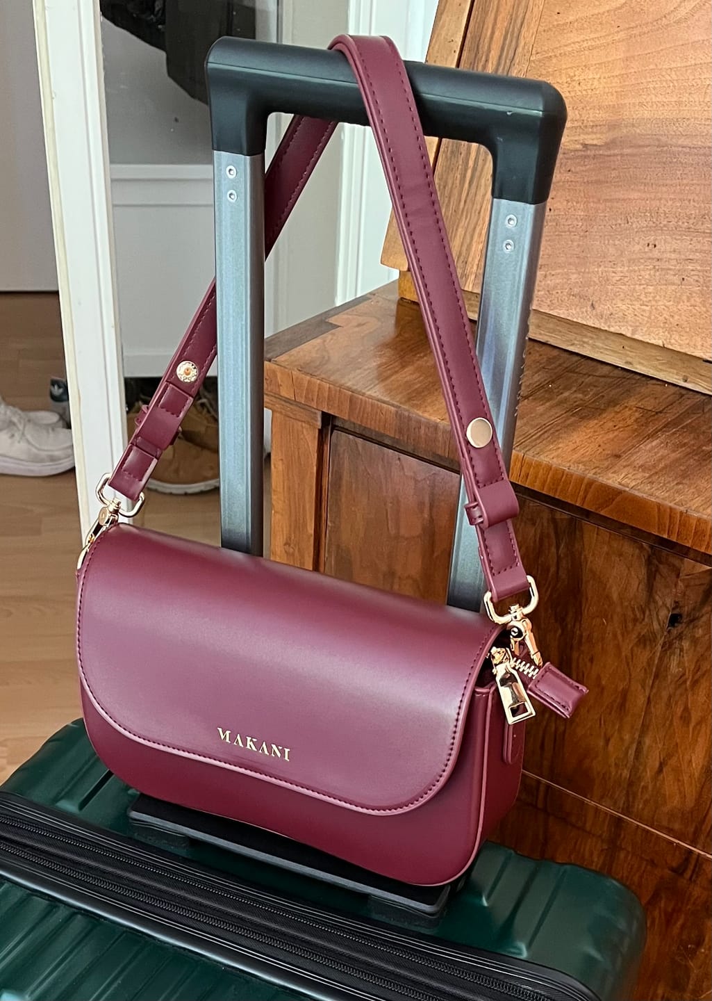 Customer photo review of CHLOIE - BURGUNDY