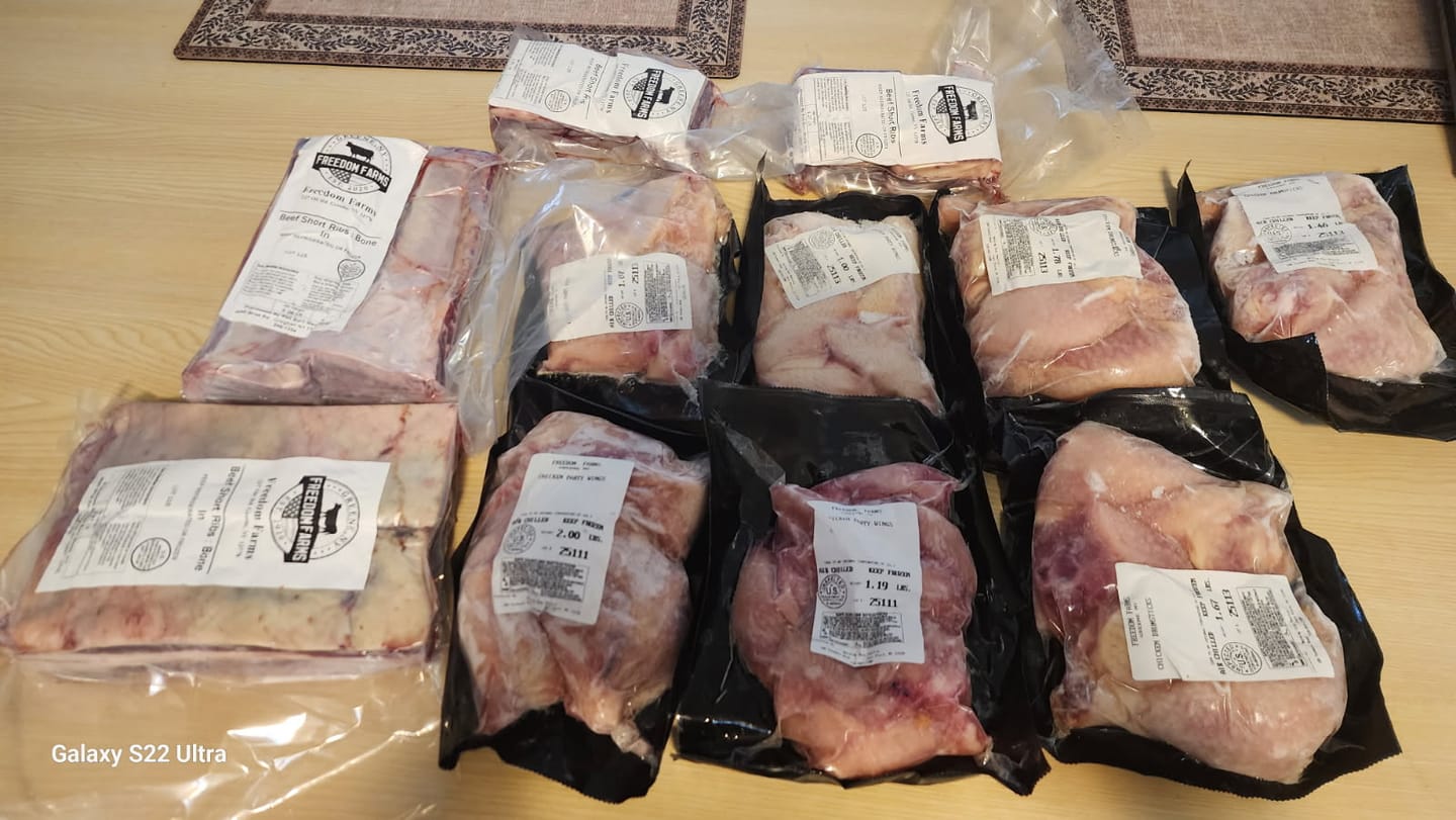 Customer photo review of CHICKEN WINGS AND DRUMSTICKS-10LBS or 20LBS (LIMITED QUANTITY)