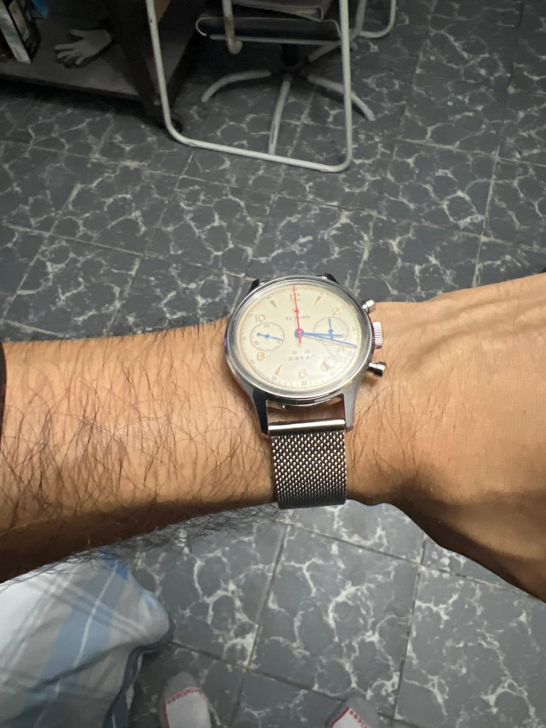 Customer photo review of Milan Mesh Strap | Original | With Tools | 18mm/20mm/22mm