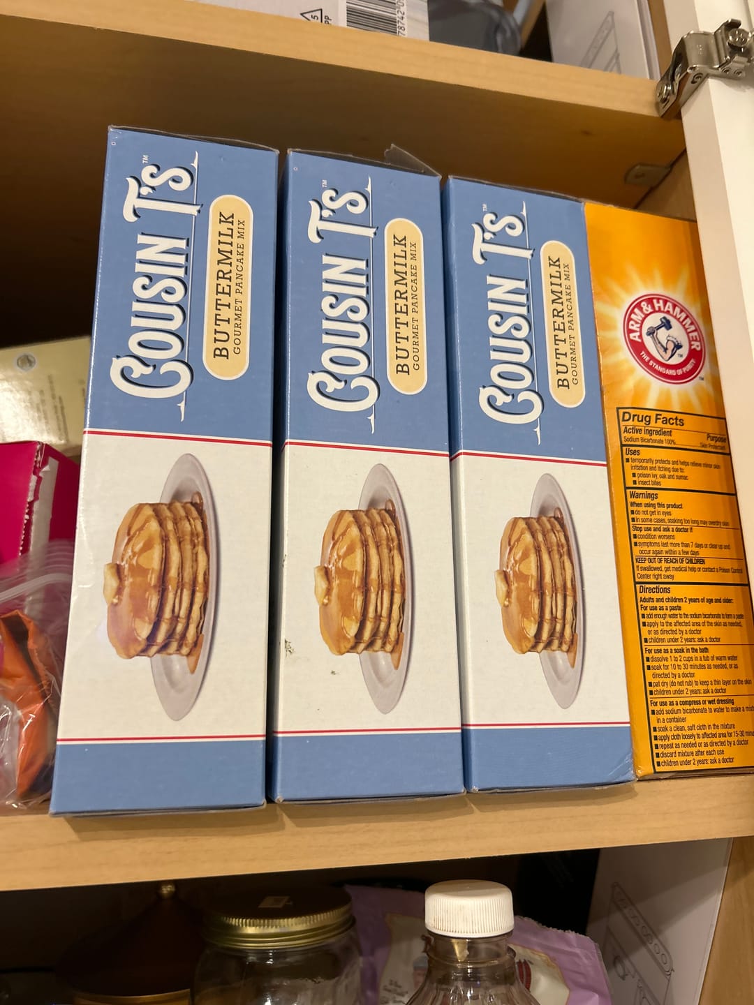 Customer photo review of Cousin T's Buttermilk Gourmet Pancake Mix