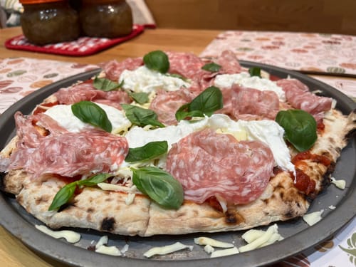 Customer photo review of Sourdough Pizza Bases