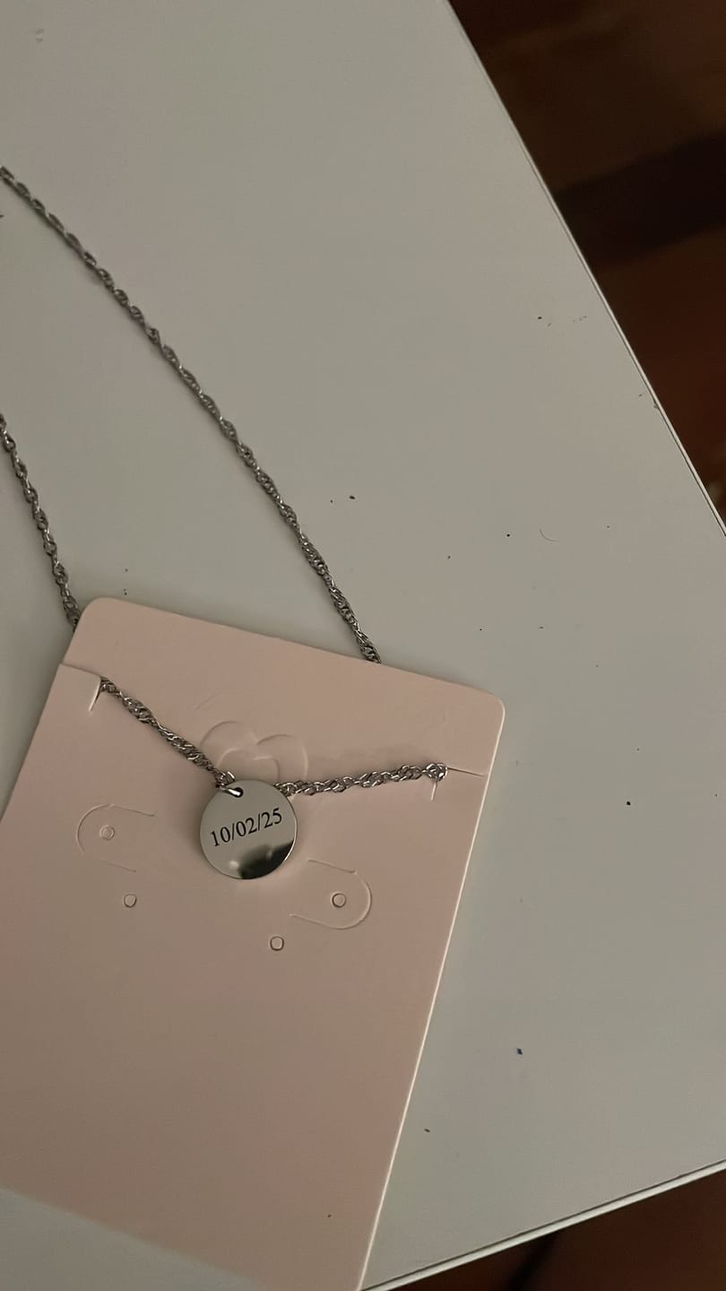 Customer photo review of Collar Sensación - Personalizado