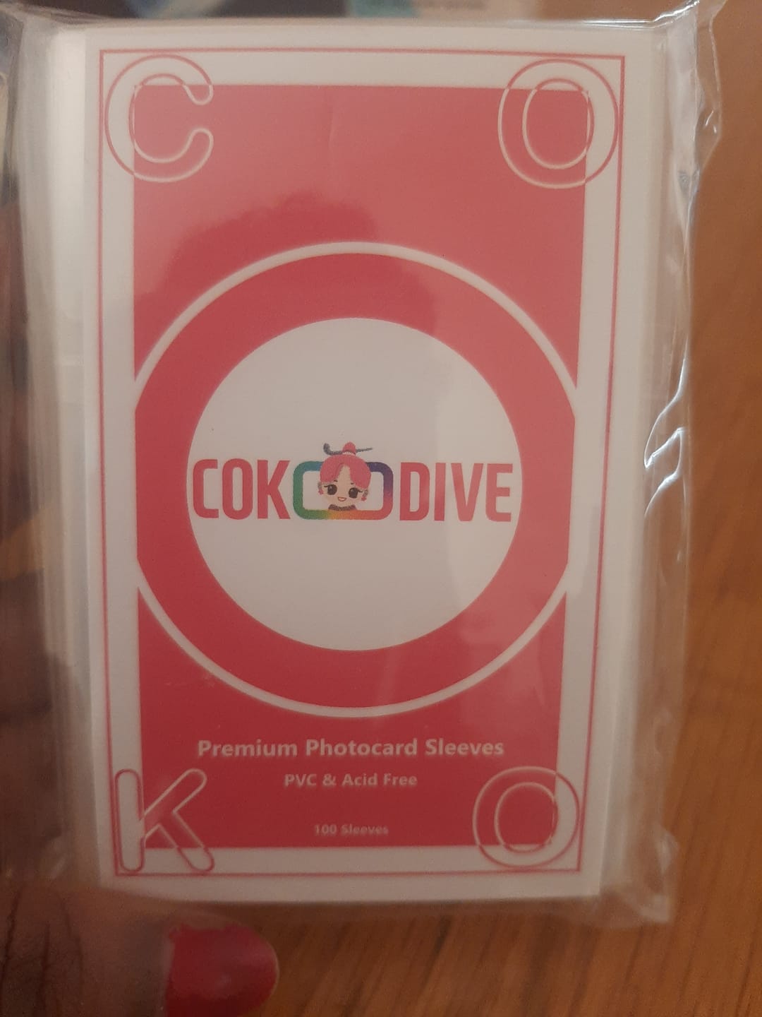 Customer photo review of Premium Photocard Sleeves for K-Pop Fans