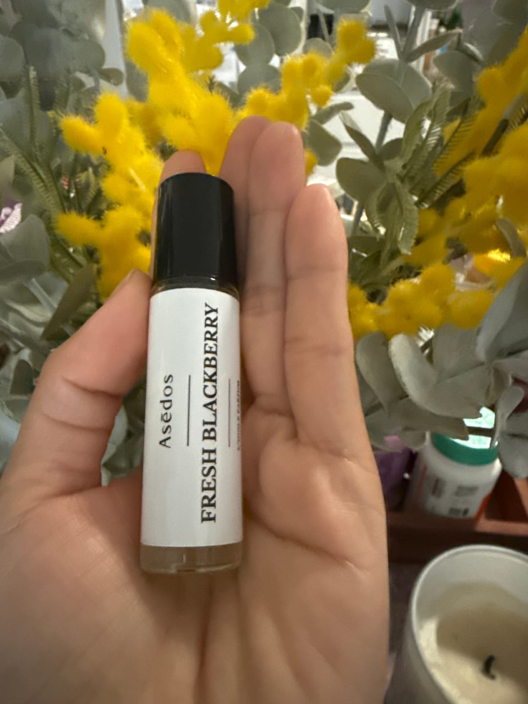 Customer photo review of FRESH BLACKBERRY PERFUME OIL
