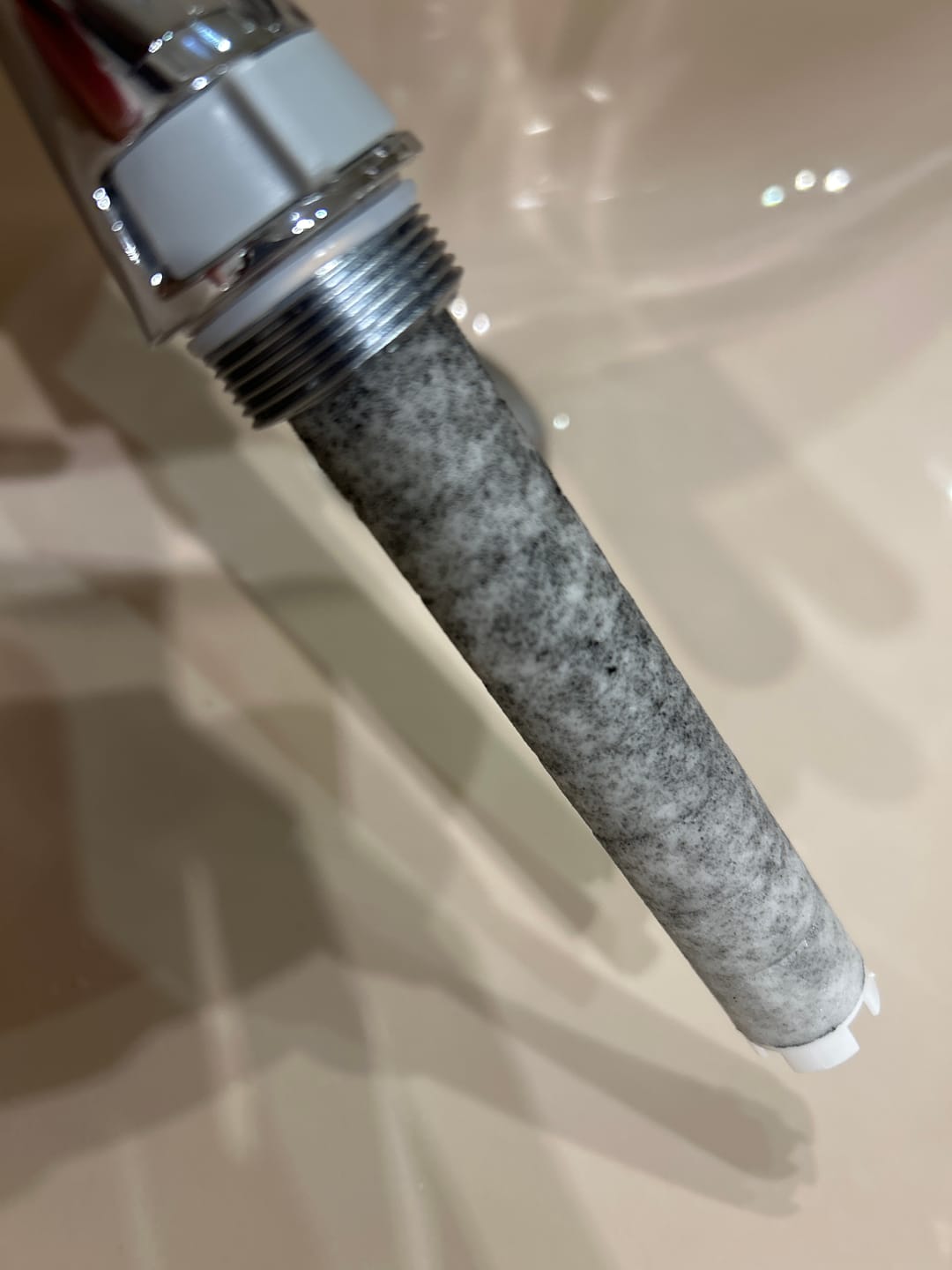 Customer photo review of Filtro de ducha de Vitacare Solutions