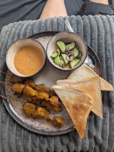 Customer photo review of Thai Satay Box (für 4-5 Portionen)