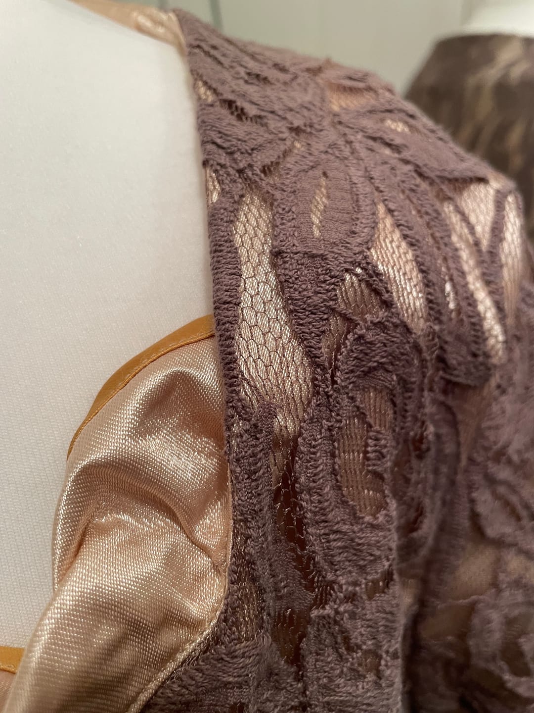 Customer photo review of Plain Satin Bias Binding Tape - 5 metres