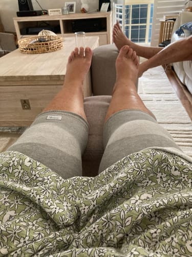 Customer photo review of Bamboo Compression Knee Sleeve for Night Pain