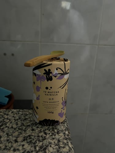 Customer photo review of Té Matcha Premium Vainilla