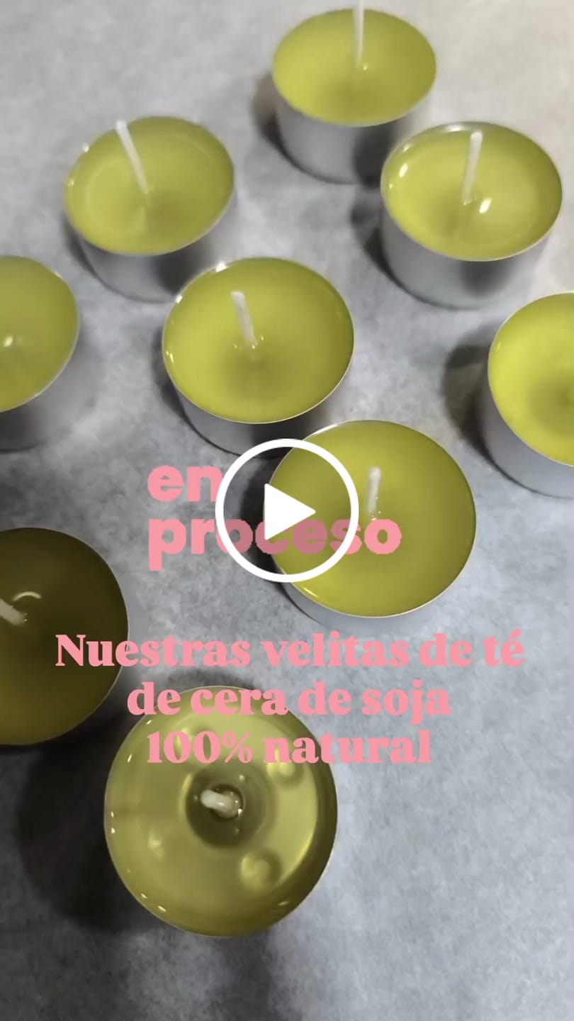 Customer video review of MECHAS PARA VELAS DE TÉ