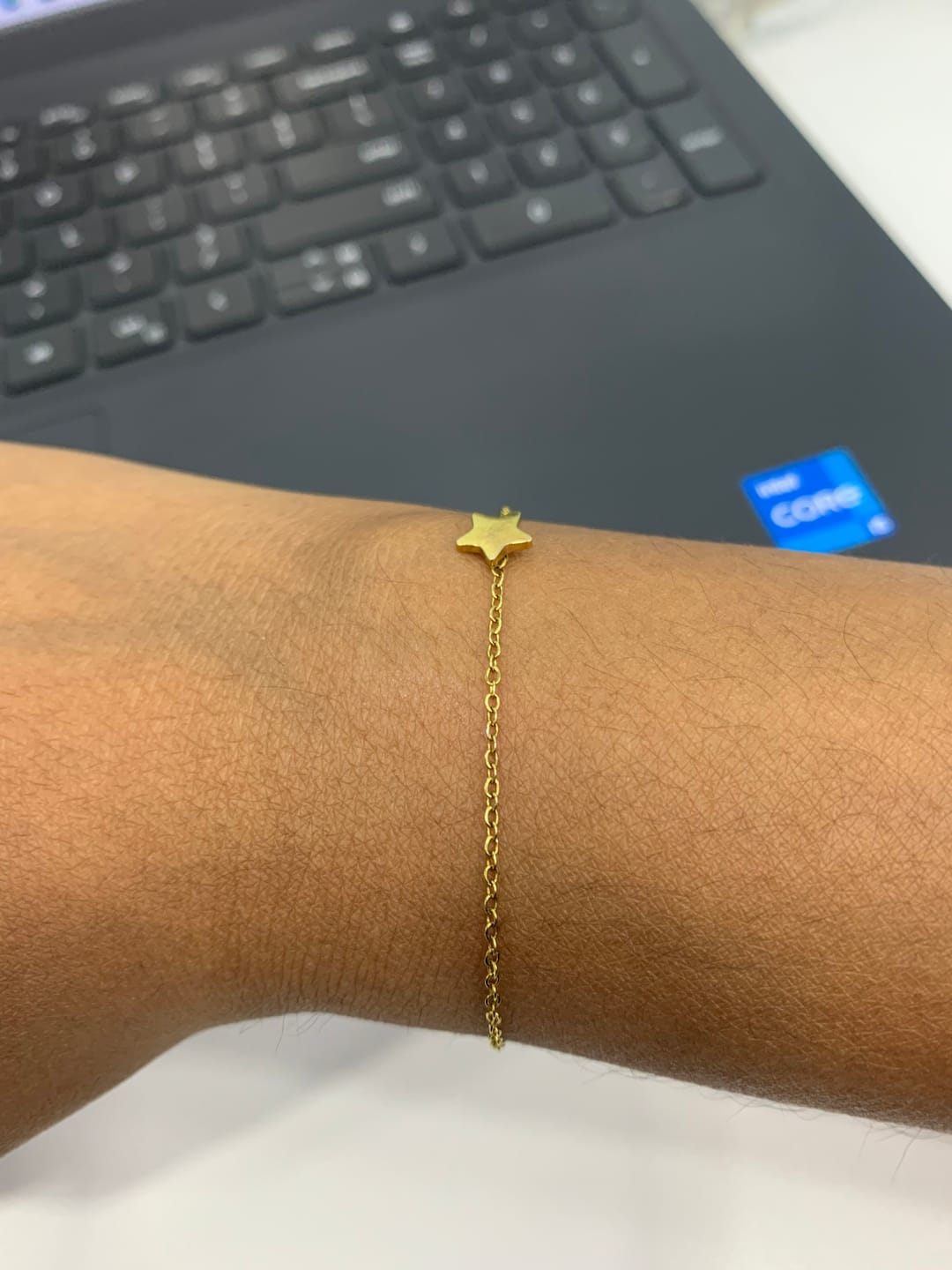 Customer photo review of Star Moon Bracelet