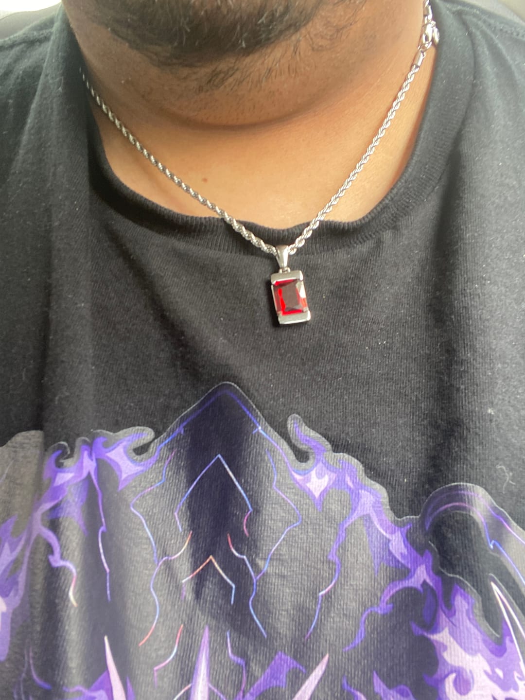 Customer photo review of Chip - Garnet