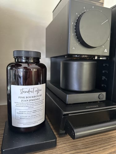 Customer photo review of Juan Jimenez Washed Pink Bourbon - Huila, Colombia