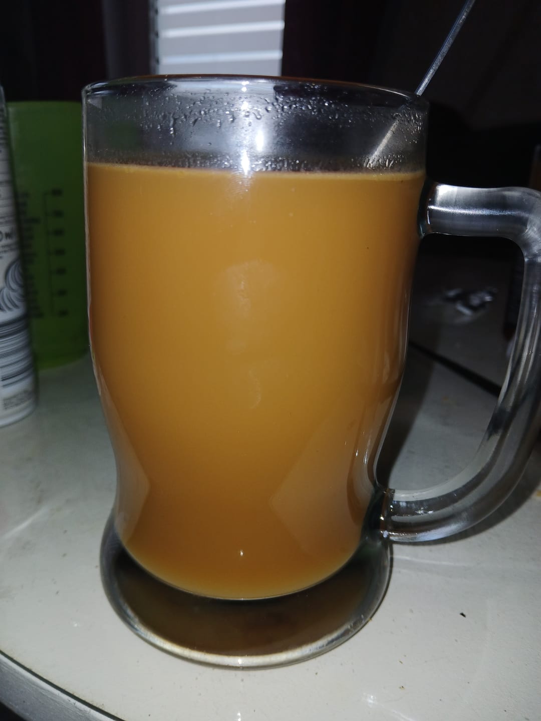 Customer photo review of Gestreife Teetasse mit Fledermausflügel-Henkel