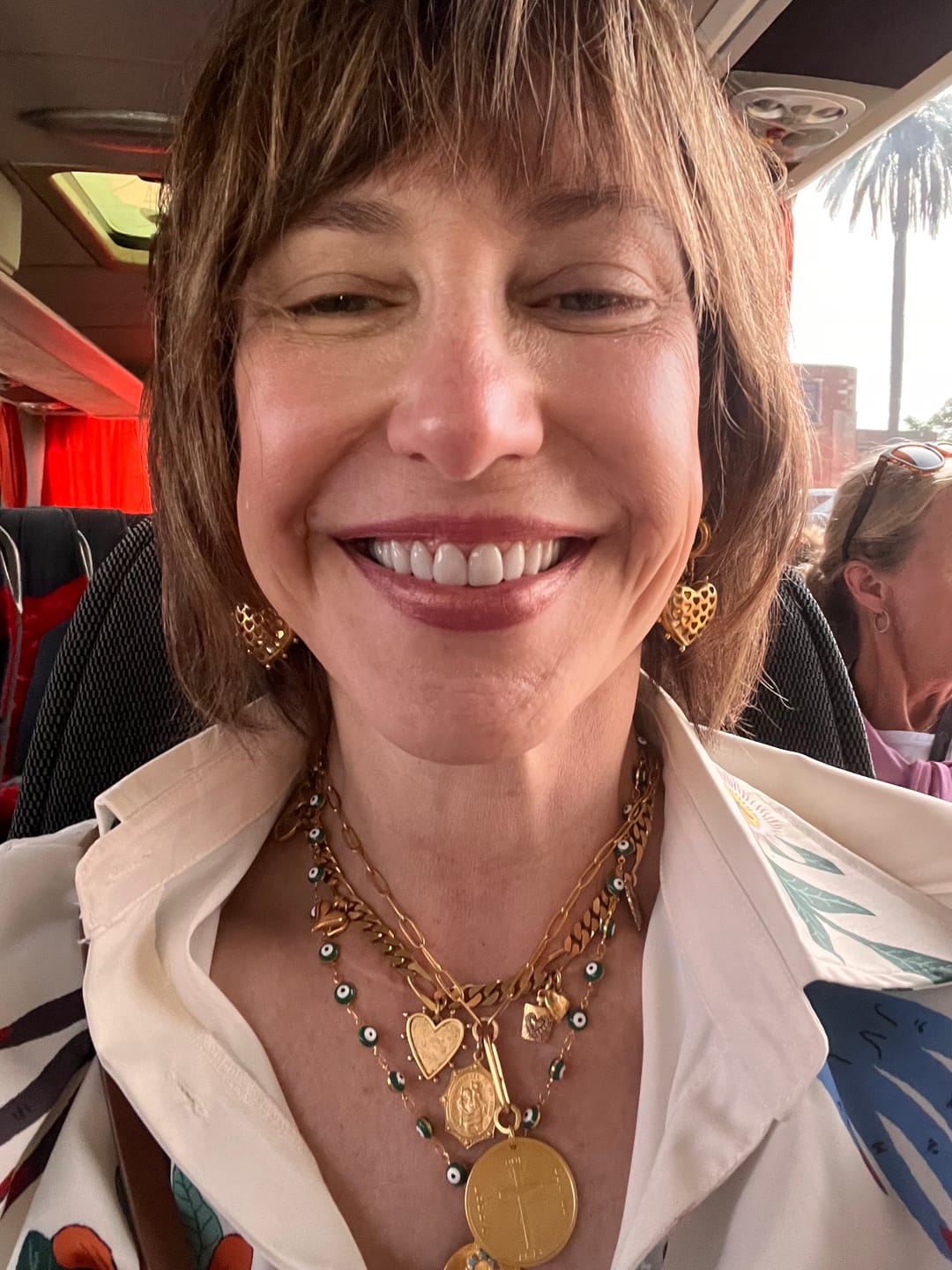 Customer photo review of Galia Necklace