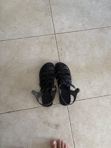 Customer photo review of Batsheva Sandals