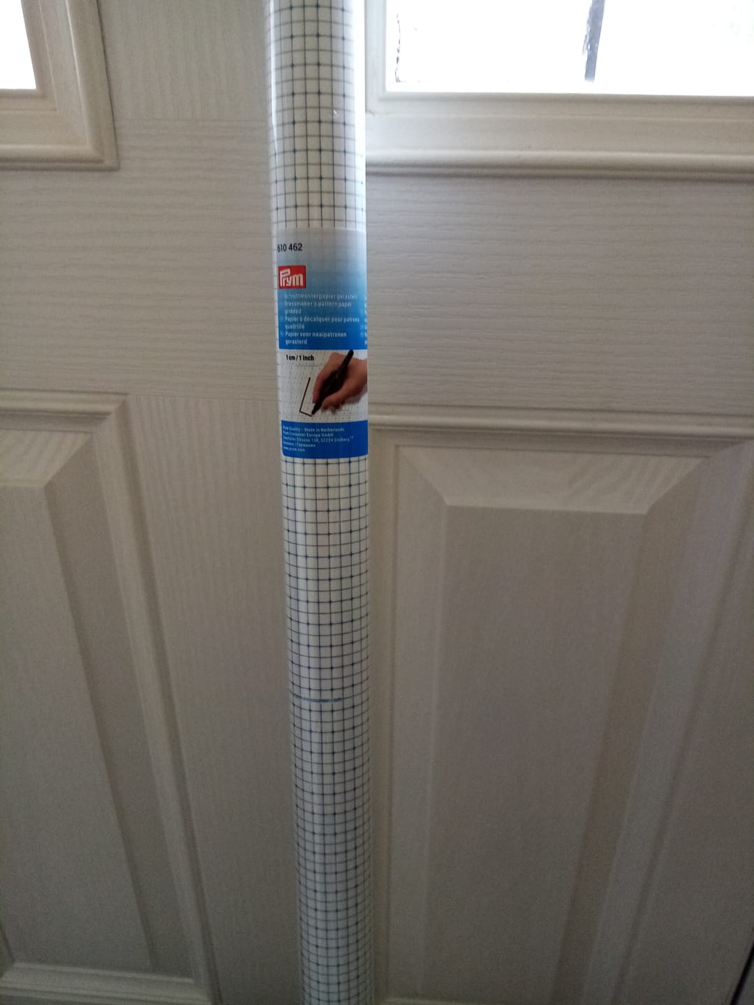 Customer photo review of Prym Dressmakers Pattern Paper with Grid 10m
