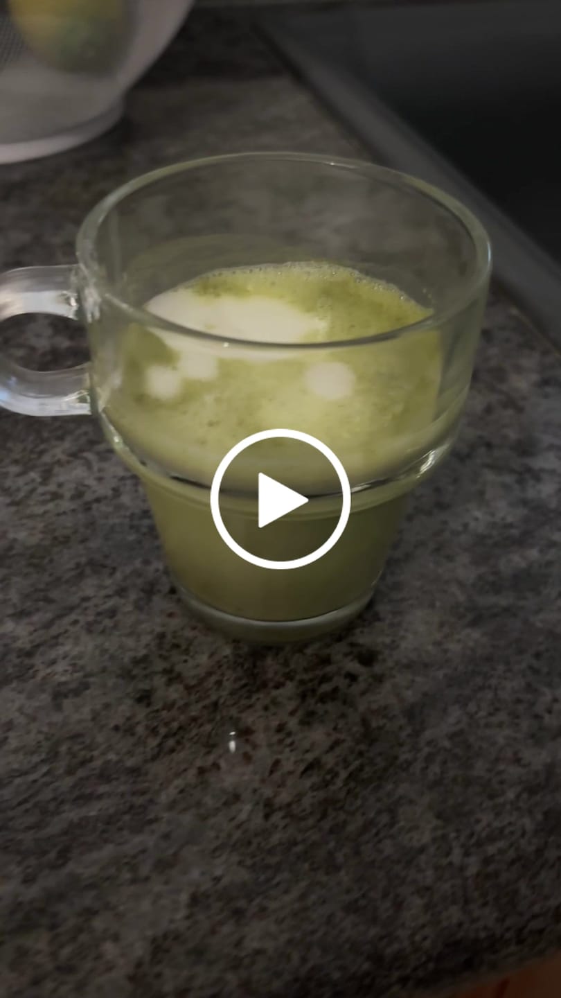 Customer video review of Matcha Latte