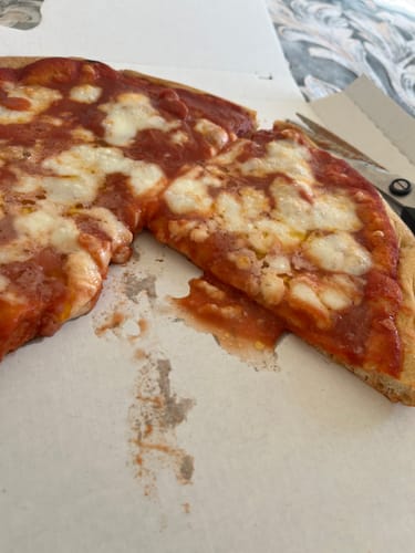 Customer photo review of Pizza sorriso "Low Carb Extreme"