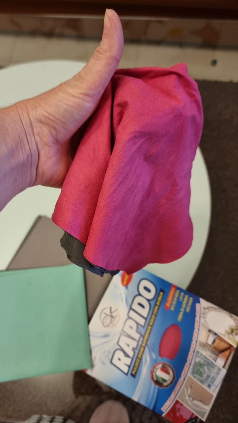 Customer photo review of Panno Rapido Lava e Asciuga in una Passata | Il panno più venduto su TIKTOK
