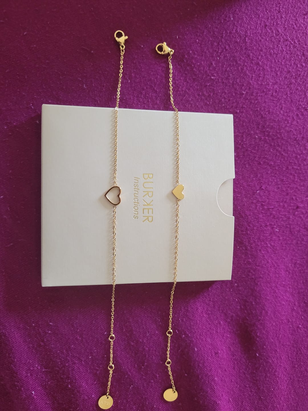 Customer photo review of Mother & Daughter Bracelets